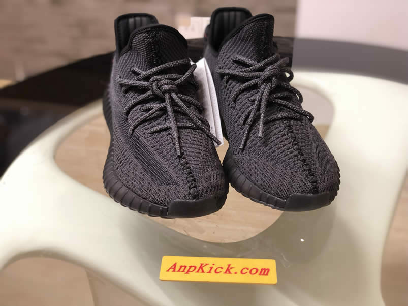 Adidas Yeezy Boost 350 V2 Static Black Non Refective Fu9013 (7) - newkick.app