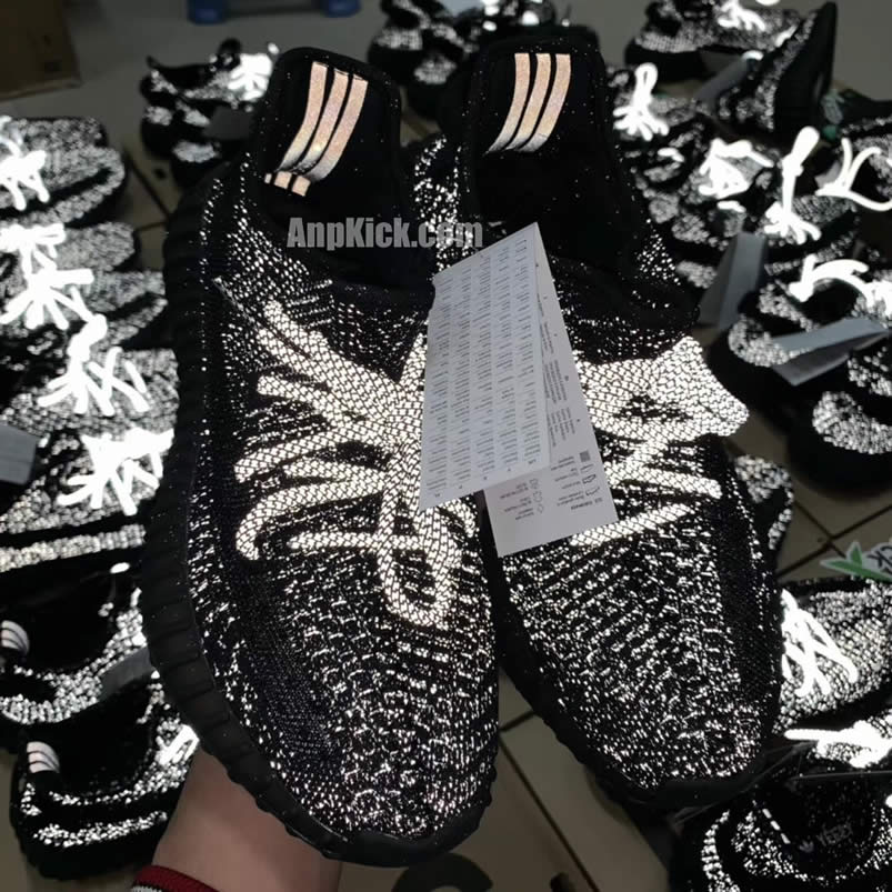 Adidas Yeezy Boost 350 V2 Static Refective Black Venom Ef2367 Wholesale (1) - newkick.app