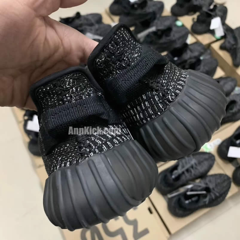 Adidas Yeezy Boost 350 V2 Static Refective Black Venom Ef2367 Wholesale (10) - newkick.app