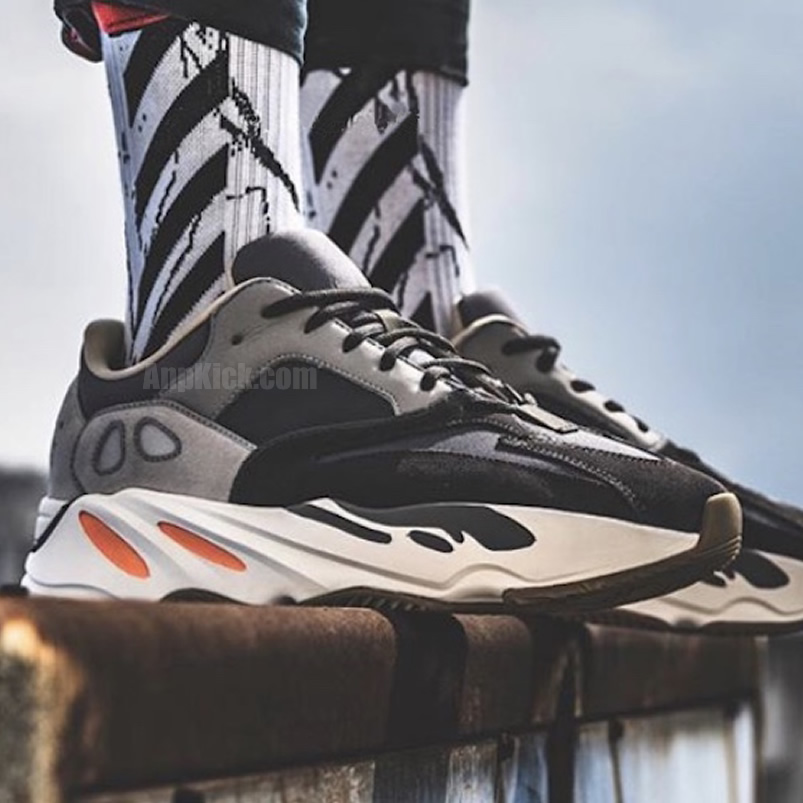 Adidas Yeezy Boost 700 Magnet On Feet Release Date (3) - newkick.app