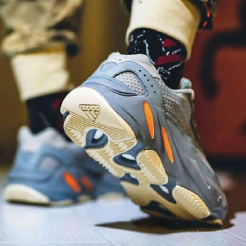 Adidas Yeezy Boost 700 V2 Inertia On Feet Outfits Fw2549 (4) - newkick.app