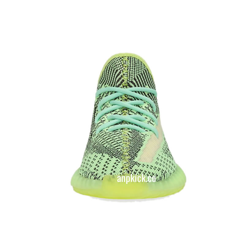 Adidas Yeezy Boost 350 V2 Yeezreel Reflective Green Black Release Date Fw4130 (5) - newkick.app