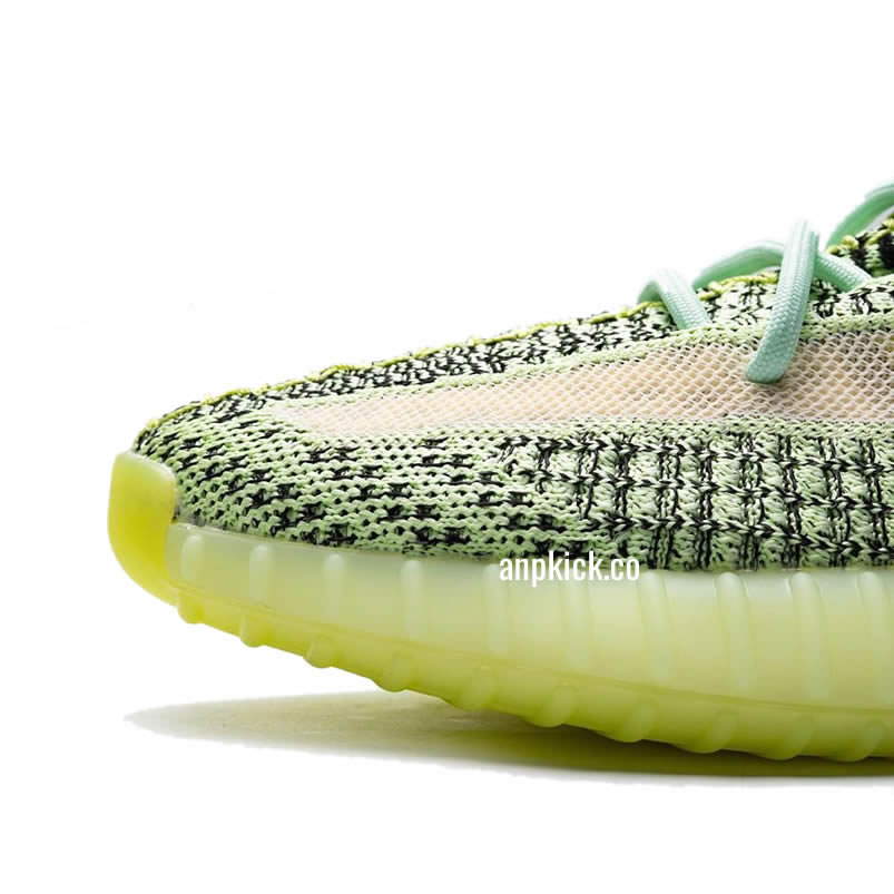 Adidas Yeezy Boost 350 V2 Yeezreel Reflective Green Black Release Date Fw4130 (6) - newkick.app