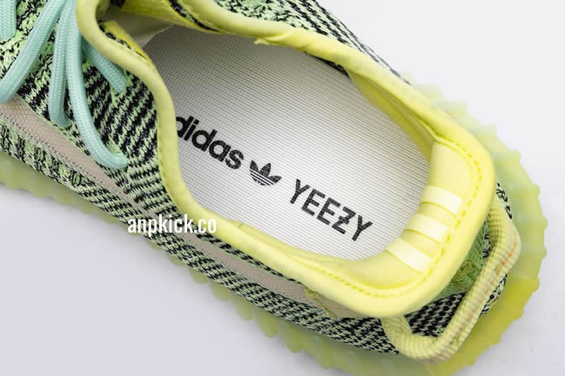 Adidas Yeezy Boost 350 V2 Yeezreel Reflective Green Black Release Date Fw4130 (9) - newkick.app