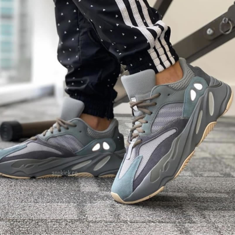 Adidas Yeezy Boost 700 Teal Blue 2019 On Feet Release Date Outfit Fw2499 (2) - newkick.app