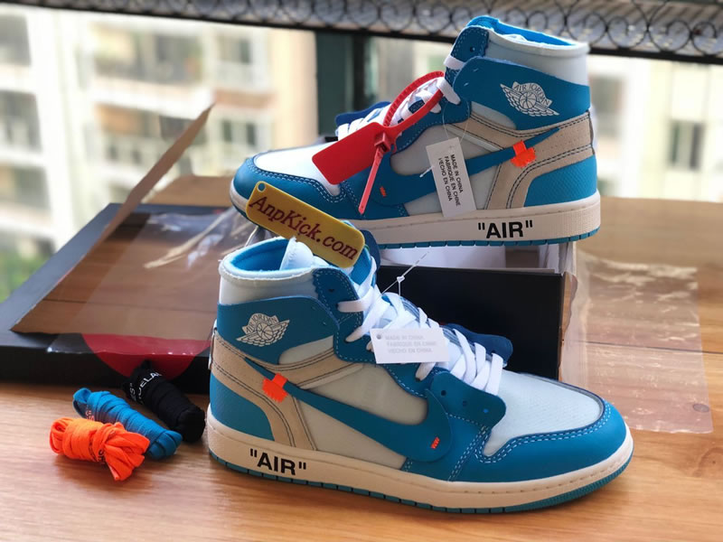 Off-White x Air Jordan 1 'UNC' OW Release For Sale AQ0818-148