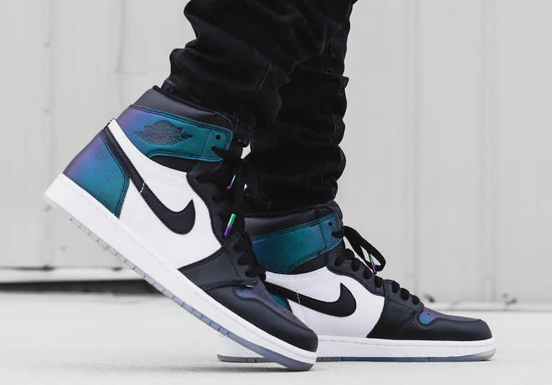 air jordan 1 all star chameleon on feet