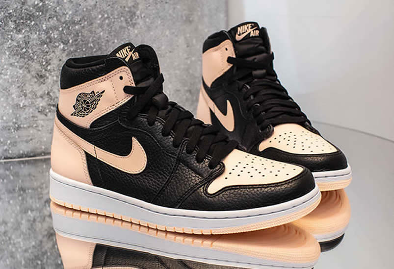 Air Jordan 1 Crimson Tint For Sale On Feet Hyper Pink And Black 555088 081 (2) - newkick.app