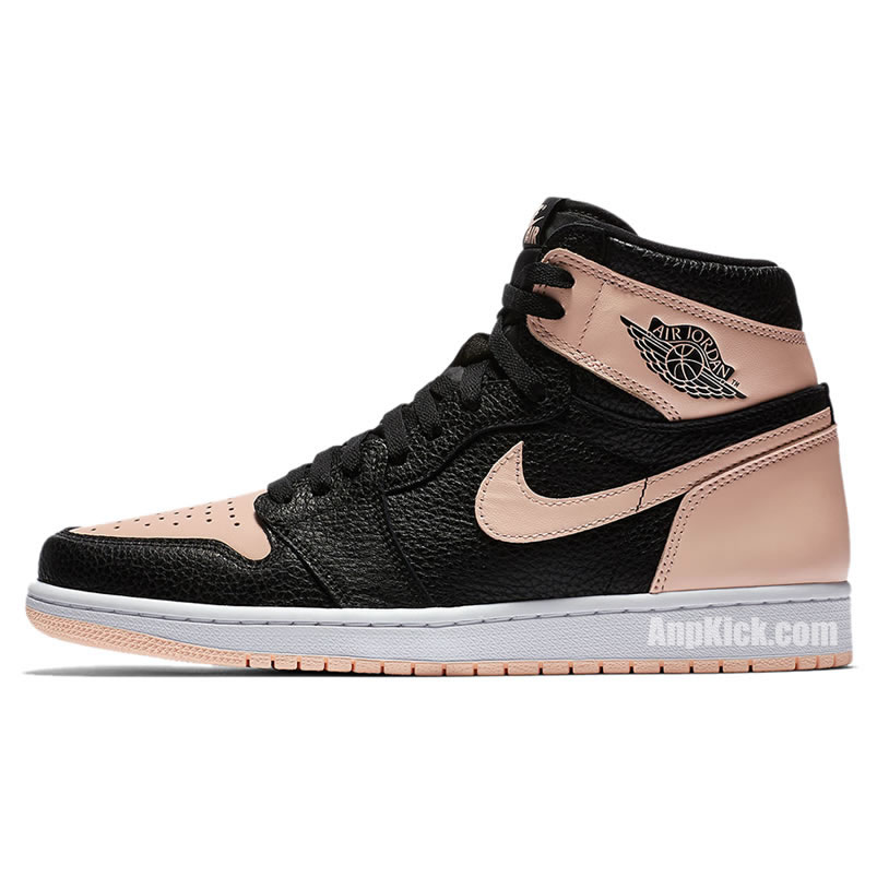 Air Jordan 1 Crimson Tint Hyper Pink Black 555088 081 (1) - newkick.app