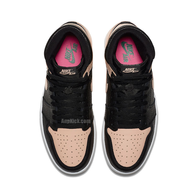 Air Jordan 1 Crimson Tint Hyper Pink Black 555088 081 (3) - newkick.app