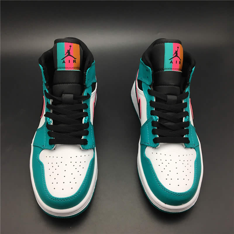 Air Jordan 1 Green South Beach Mid OG 852542-306 For Sale Pics