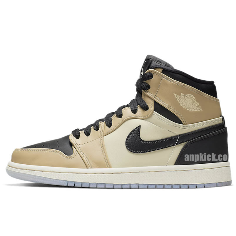 Air Jordan 1 High Premium Fossil Mens Wmns New Aj1 Shoes Ah7389 003 (1) - newkick.app