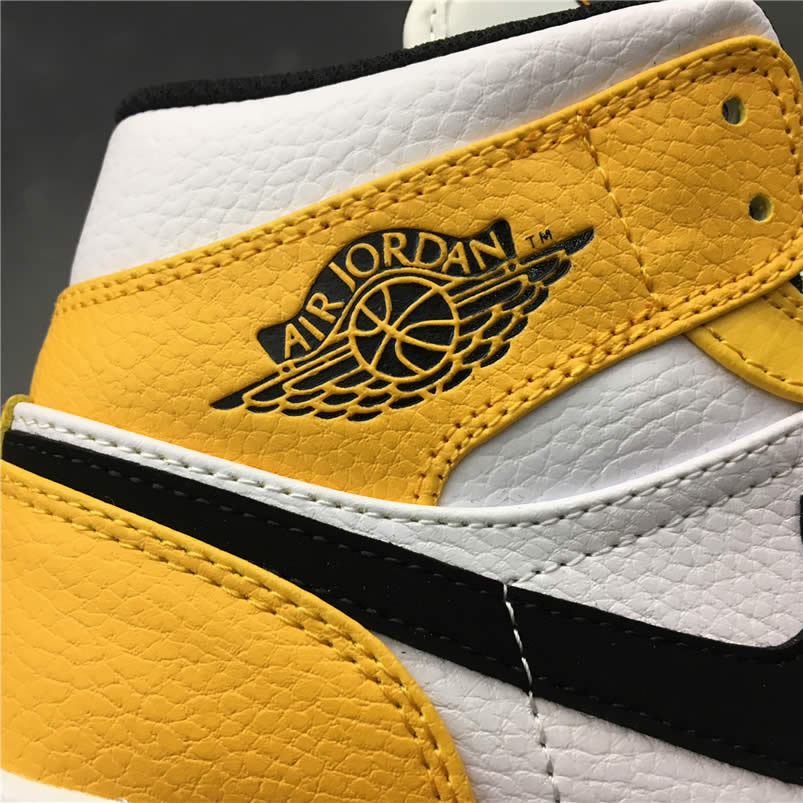 Air Jordan 1 Mid 2019 Lakers Yellow Purple For Sale Release Date 852542 700 (3) - newkick.app