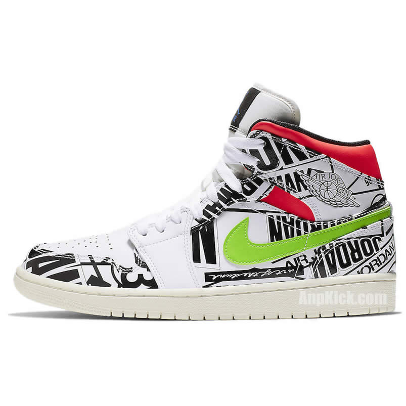 Air Jordan 1 Mid All Over Logos 554724 119 (1) - newkick.app