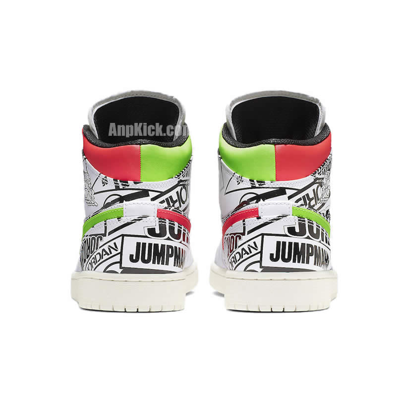 Air Jordan 1 Mid All Over Logos 554724 119 (5) - newkick.app