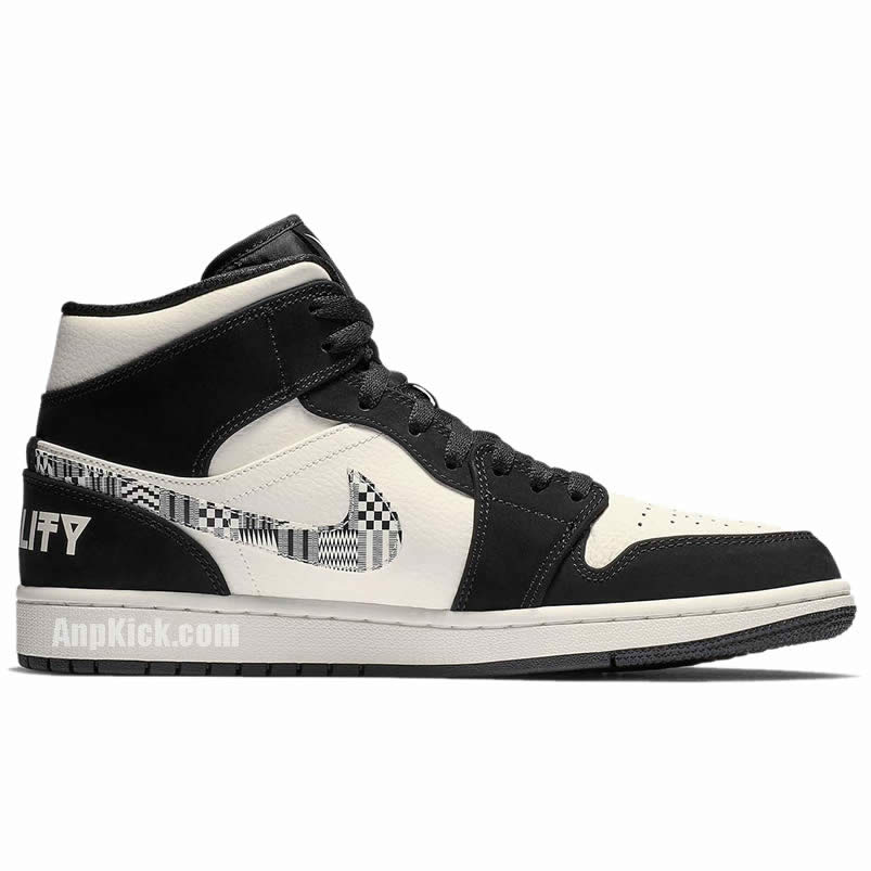 Air Jordan 1 Mid Bhm Equality 2019 Melo Aj1 Shoes 852542 010 (2) - newkick.app