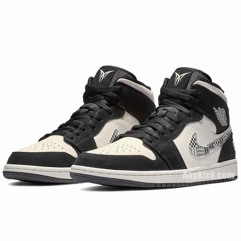 Air Jordan 1 Mid Bhm Equality 2019 Melo Aj1 Shoes 852542 010 (3) - newkick.app