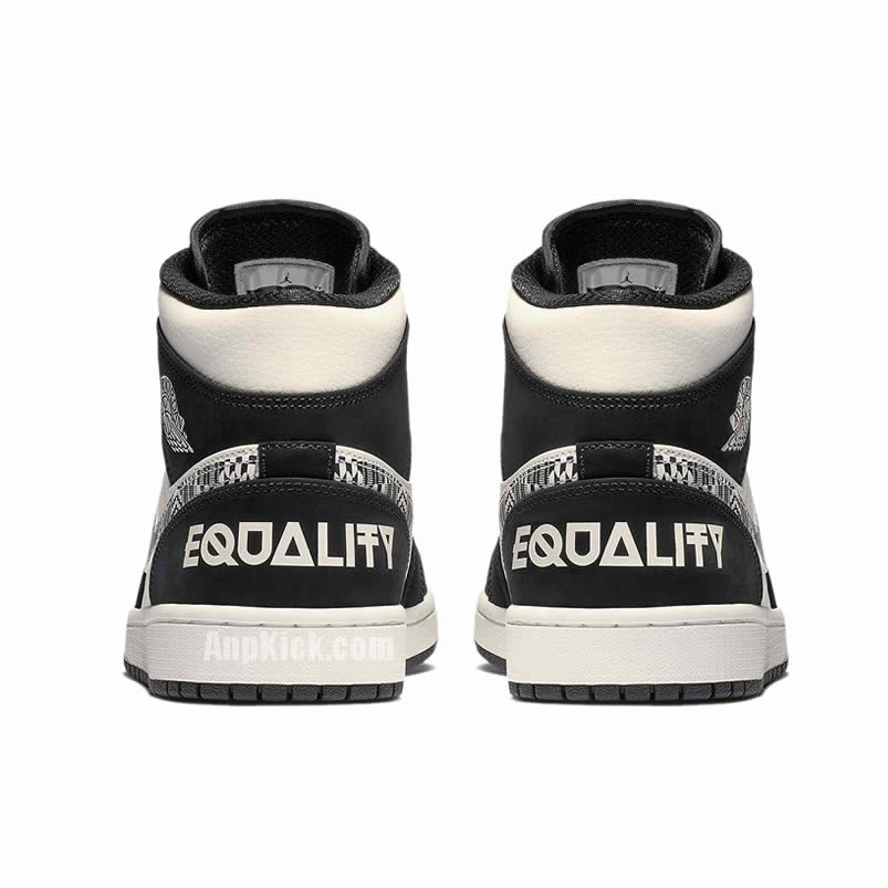 Air Jordan 1 Mid Bhm Equality 2019 Melo Aj1 Shoes 852542 010 (5) - newkick.app