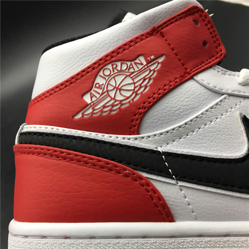 Air Jordan 1 Mid Gives The Bulls Aj1 White Red 554724 116 (2) - newkick.app