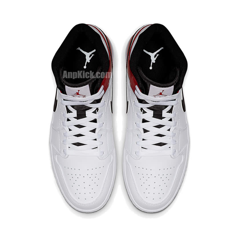 Air Jordan 1 Mid Gives The Bulls White Red 554724 116 (4) - newkick.app