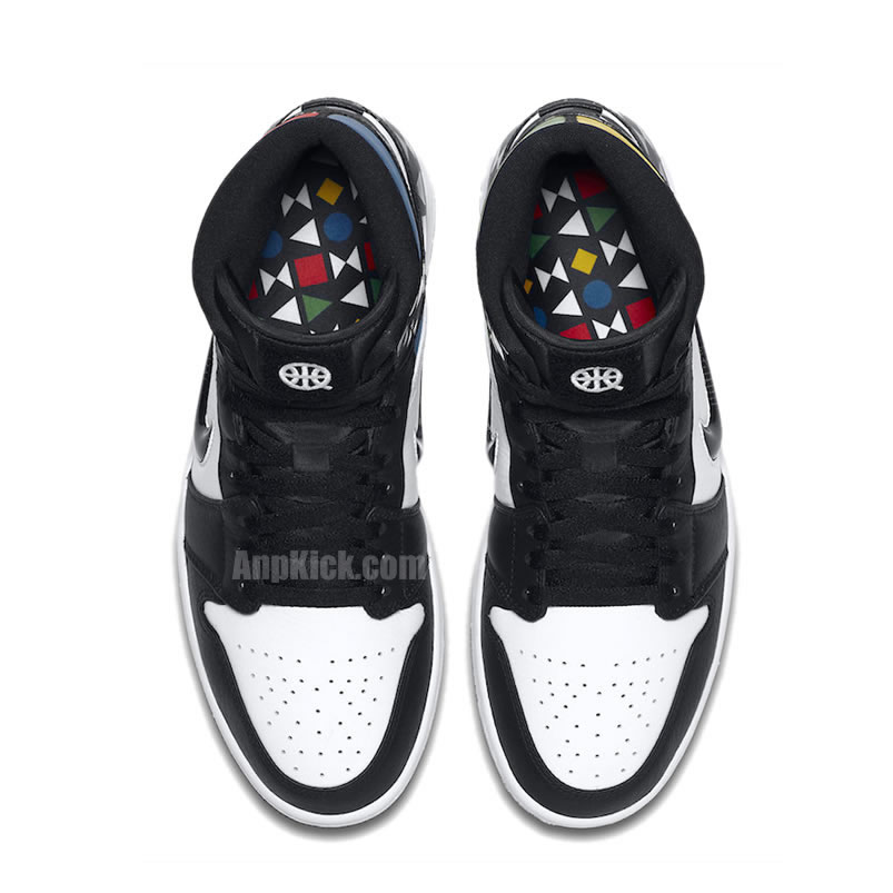 Air Jordan 1 Mid Quai 54 2019 Aj1 Womens Where To Buy Cj9219 001 (4) - newkick.app