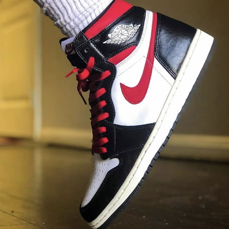 Air Jordan 1 Retro High Og Gym Red 2019 555088 061 On Feet (6) - newkick.app