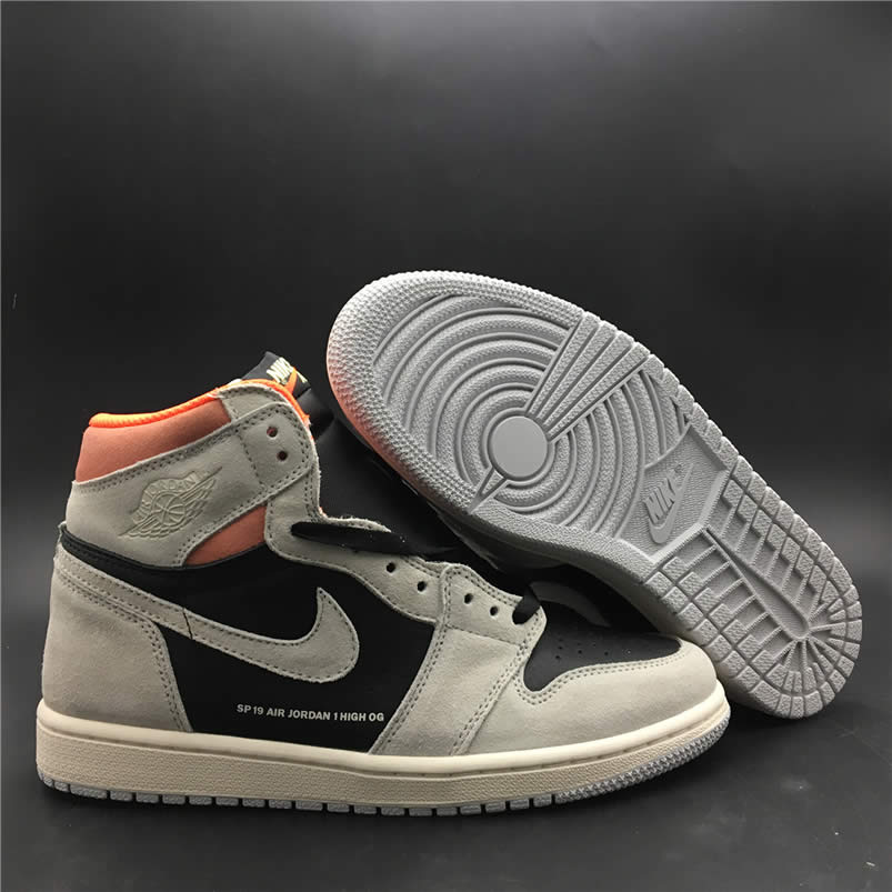 Air Jordan 1 Retro High OG 'Neutral Grey' Shoes 555088-018 Pics