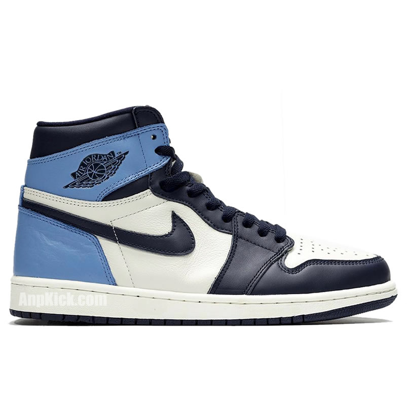 Air Jordan 1 Retro High Og Obsidian University Blue Unc 555088 140 (2) - newkick.app