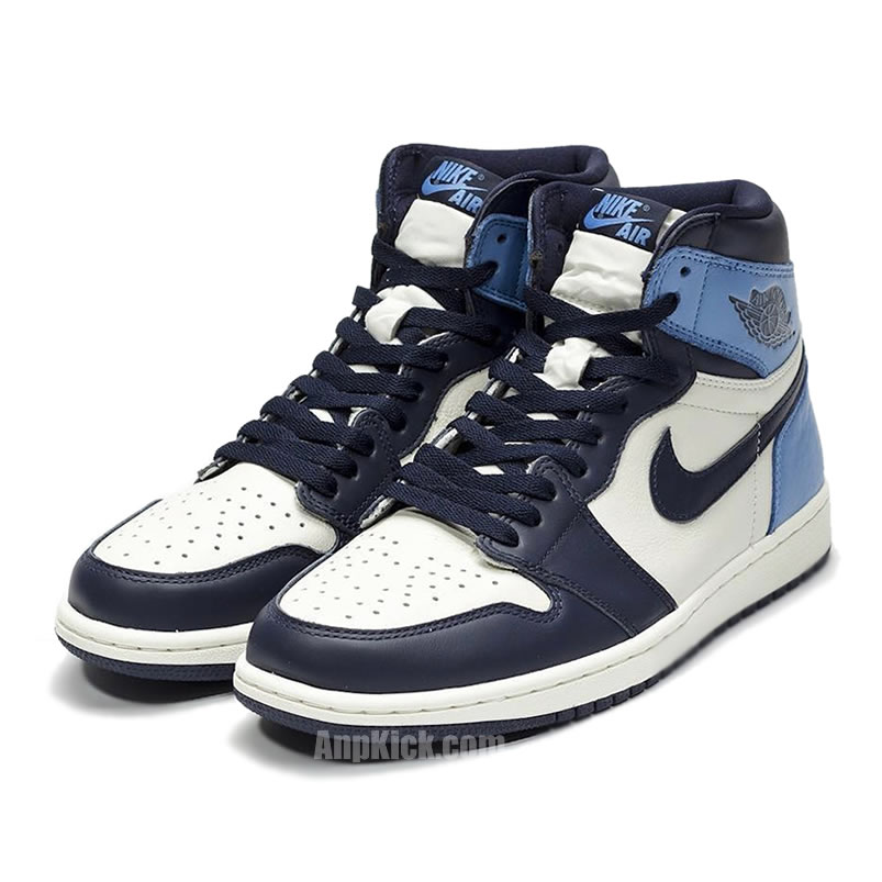 Air Jordan 1 Retro High Og Obsidian University Blue Unc 555088 140 (4) - newkick.app