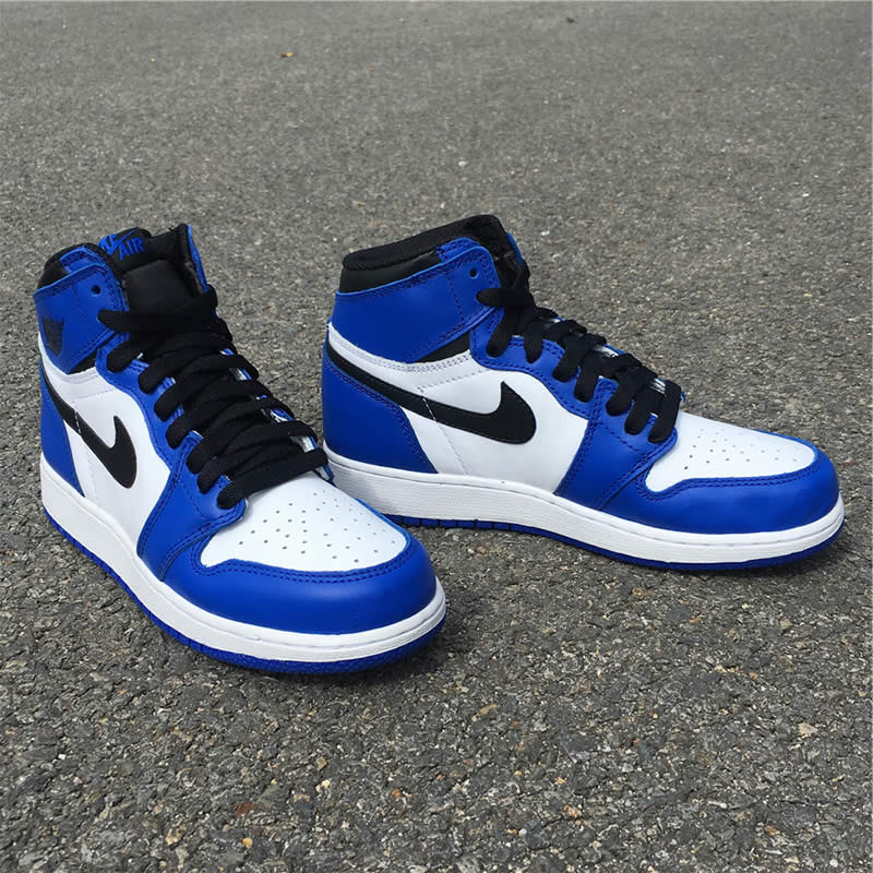 air jordan 1 retro og game royal blue womens gs shoes 575441 403 detail images (6)