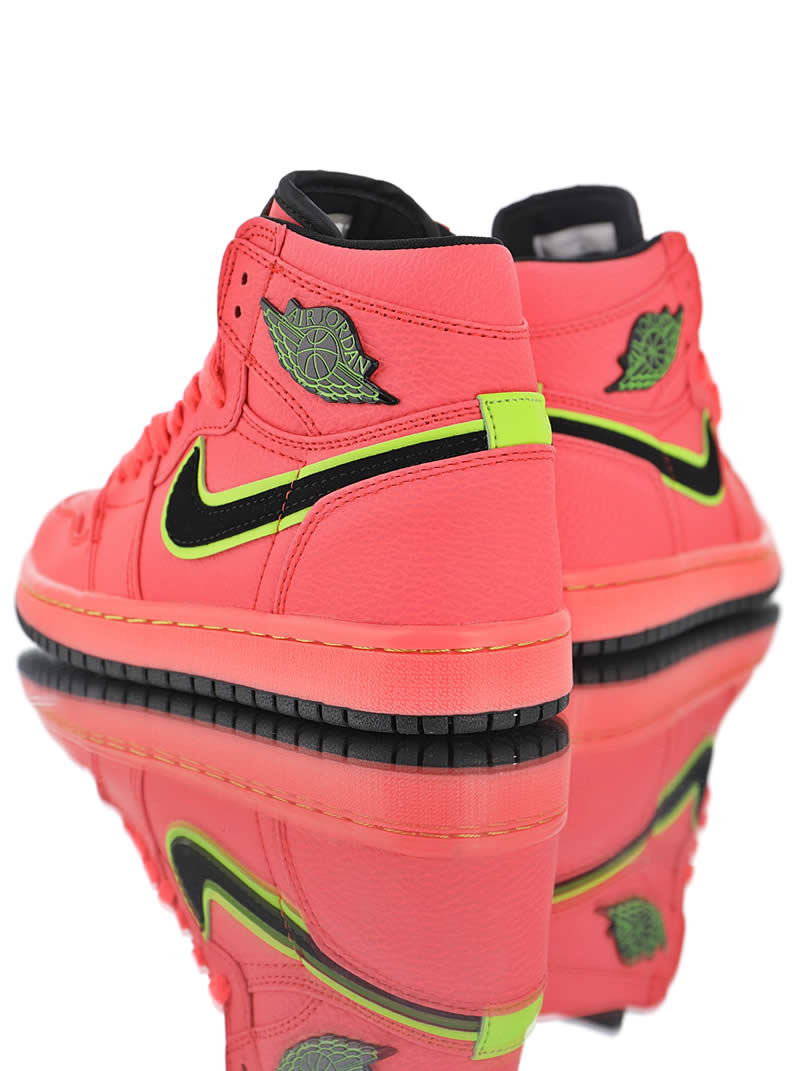 Air Jordan 1 Retro Premium Hot Punch Pink Pics Womens Aq9131 600 (6) - newkick.app