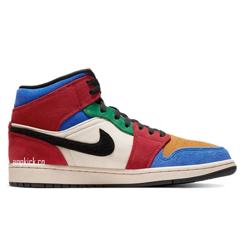 Blue The Great Air Jordan 1 Mid Fearless Outfit Release Date Cu2805 100 (2) - newkick.app