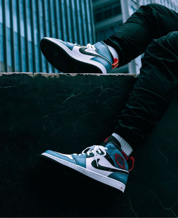 Facetasm Air Jordan 1 Mid Fearless Aj1 On Feet Release Date Cu2802 100 (3) - newkick.app