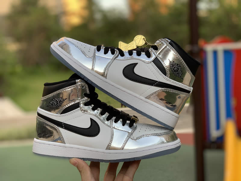 Kawhi Leonard's Air Jordan 1 Silver High Think 16 'Pass The Torch' AJ1 For Sale AQ7476-016