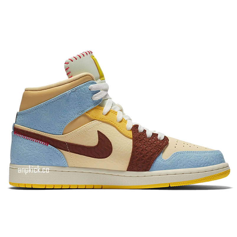 Maison Chateau Rouge Air Jordan 1 Mid Fearless Aj1 Outfit Cu2803 200 (2) - newkick.app