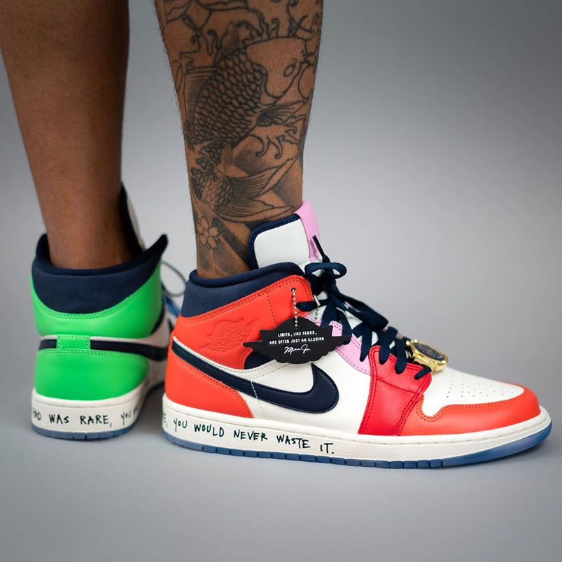 Melody Ehsani Air Jordan 1 Mid Wmns Fearless On Feet Outfit Release Date Cq7629 100 (1) - newkick.app