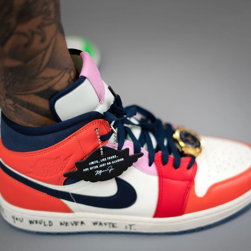 Melody Ehsani Air Jordan 1 Mid Wmns Fearless On Feet Outfit Release Date Cq7629 100 (4) - newkick.app