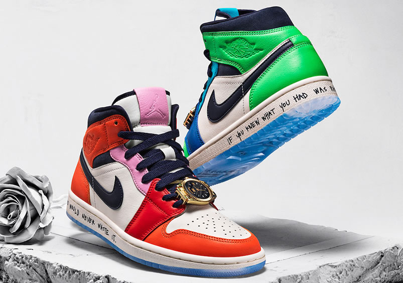 Melody Ehsani Air Jordan 1 Mid Wmns Fearless Outfit Release Date Cq7629 100 (7) - newkick.app