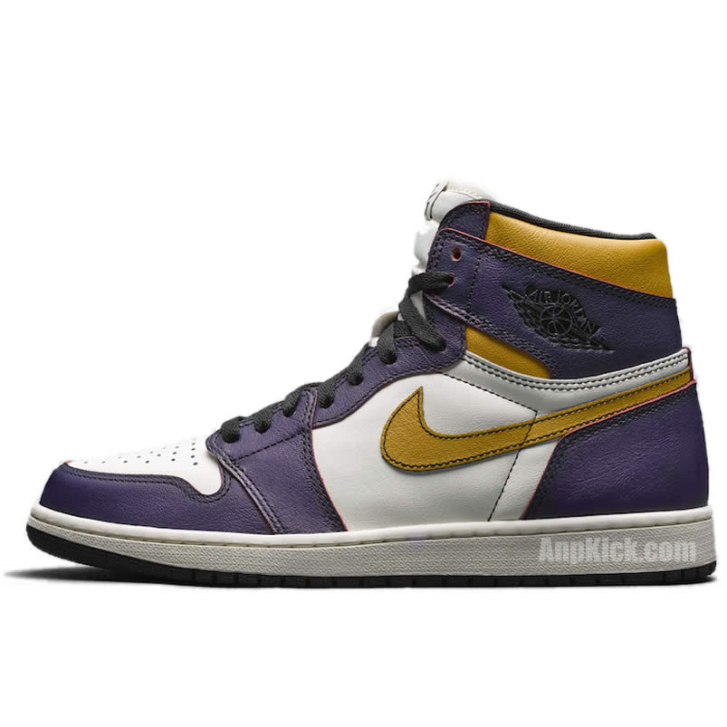 Nike Sb Air Jordan 1 Lakers Chicago Court Purple Cd6578 507 (1) - newkick.app