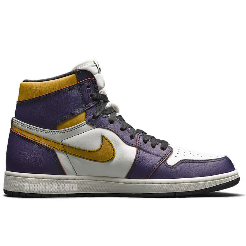 Nike Sb Air Jordan 1 Lakers Chicago Court Purple Cd6578 507 (2) - newkick.app