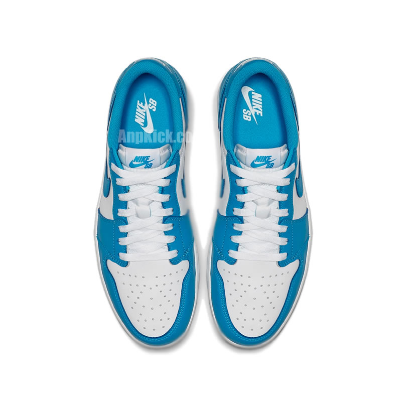 Nike Sb Air Jordan 1 Low Unc Blue White For Sale Cj7891 401 (4) - newkick.app