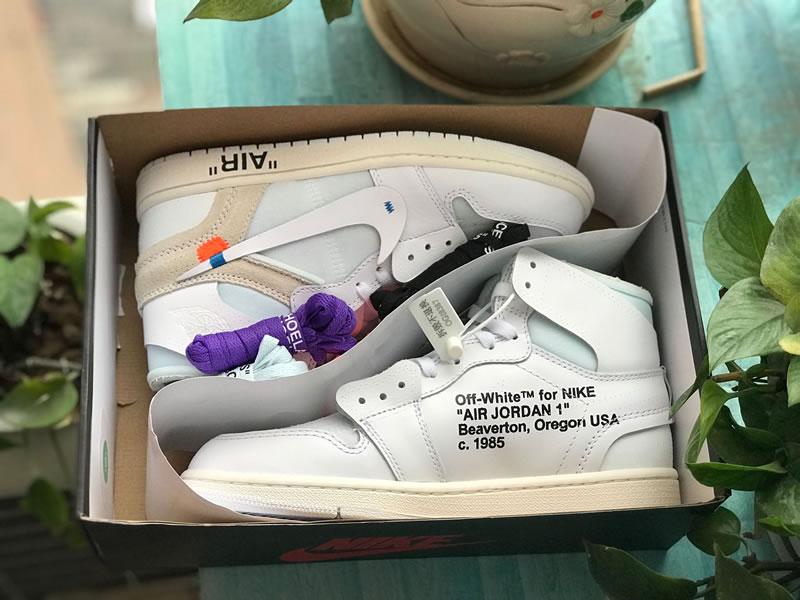 Off-White Air Jordan 1 'White' AQ0818-100 Release Date