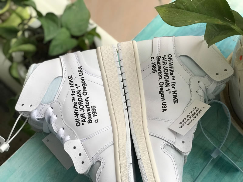 Off-White Air Jordan 1 'White' AQ0818-100 Release Date