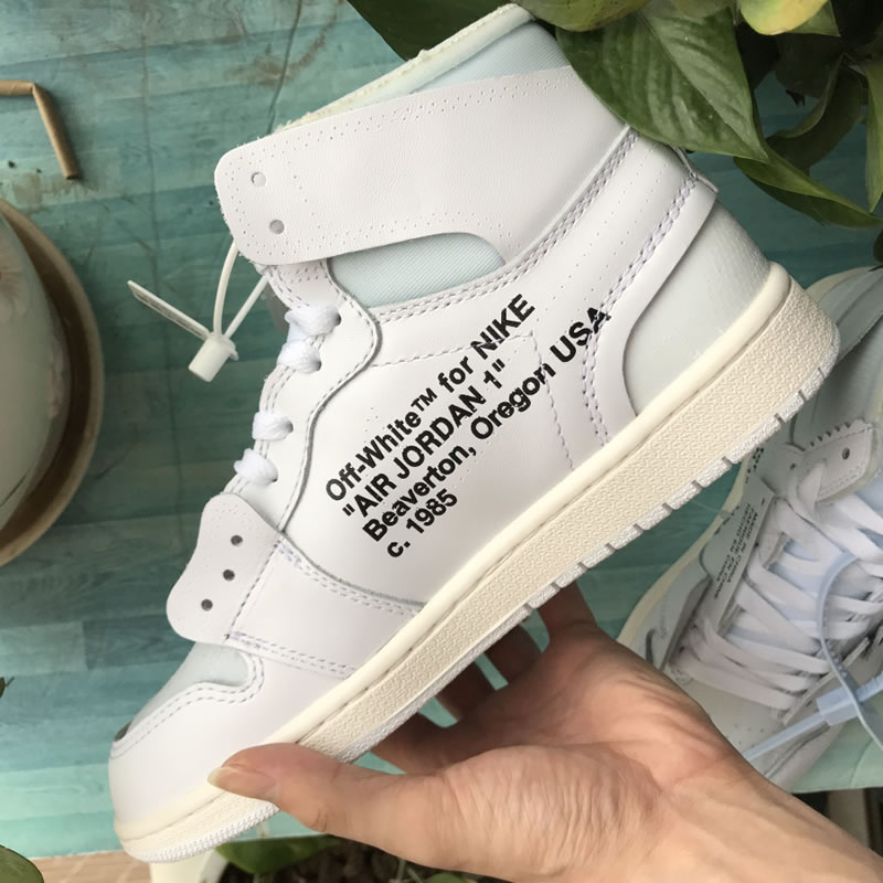 Off-White Air Jordan 1 'White' AQ0818-100 Release Date