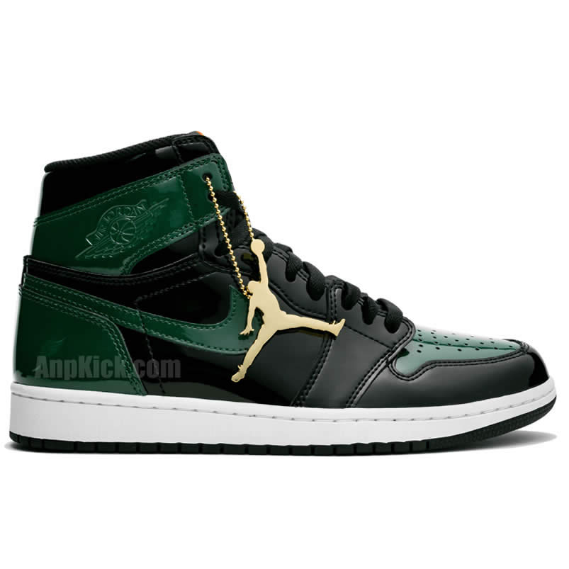 Solefly Miami Art Basel x Air jordan 1 Green Patent Leather 'Friends & Family' AV3905-038