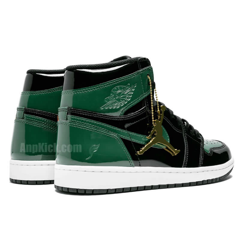 Solefly Miami Art Basel x Air jordan 1 Green Patent Leather 'Friends & Family' AV3905-038