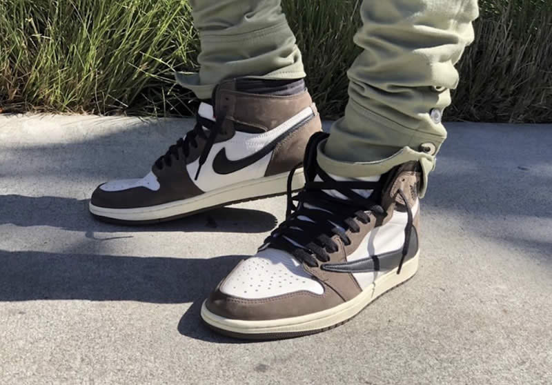 Travis Scott Air Jordan 1 Brown Cactus Jack For Sale Price Release Date Cd4487 100 On Feet (1) - newkick.app