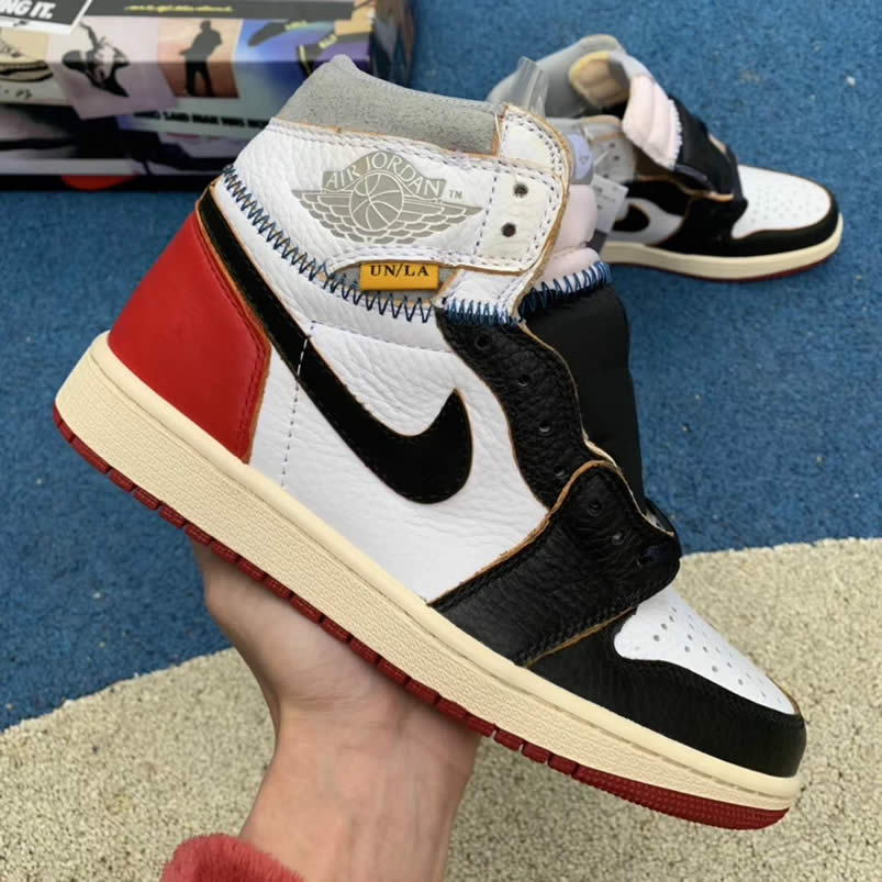 Union x Air Jordan 1 Retro Black Toe OG NRG BV1300-106