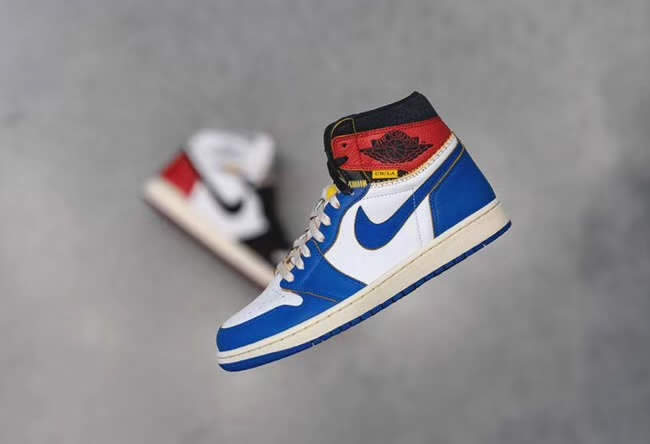 Union x Air Jordan 1 Retro High 'Storm Blue' OG NRG BV1300-146 Pics