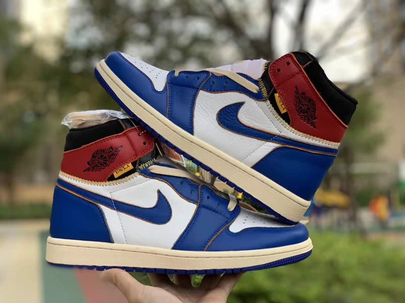 Union x Air Jordan 1 Retro High 'Storm Blue' OG NRG BV1300-146 Pics